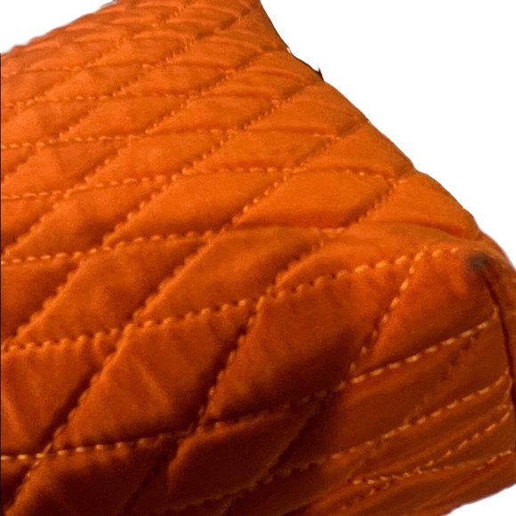 Bally Orange Quilted Shoulder Bag - Picture 6 of 15